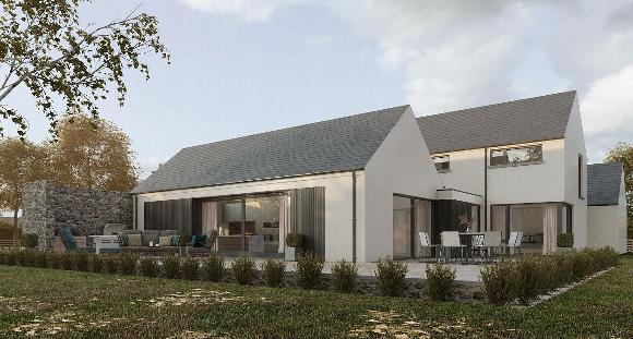 Modern family home concept in Northern Ireland